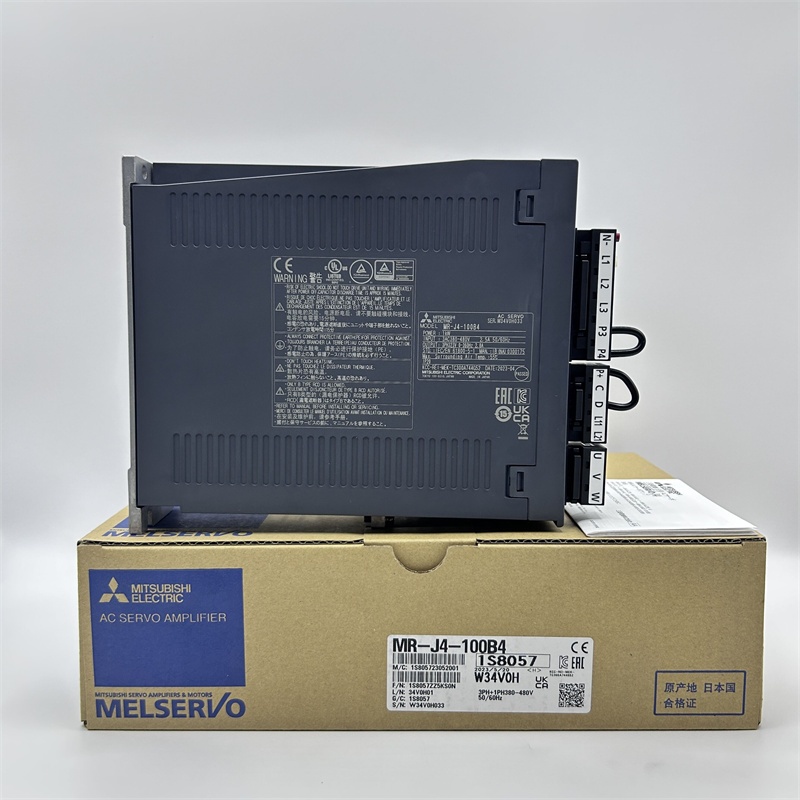 Mitsubishi 400v Servo Motion Control Mr J4 100b4